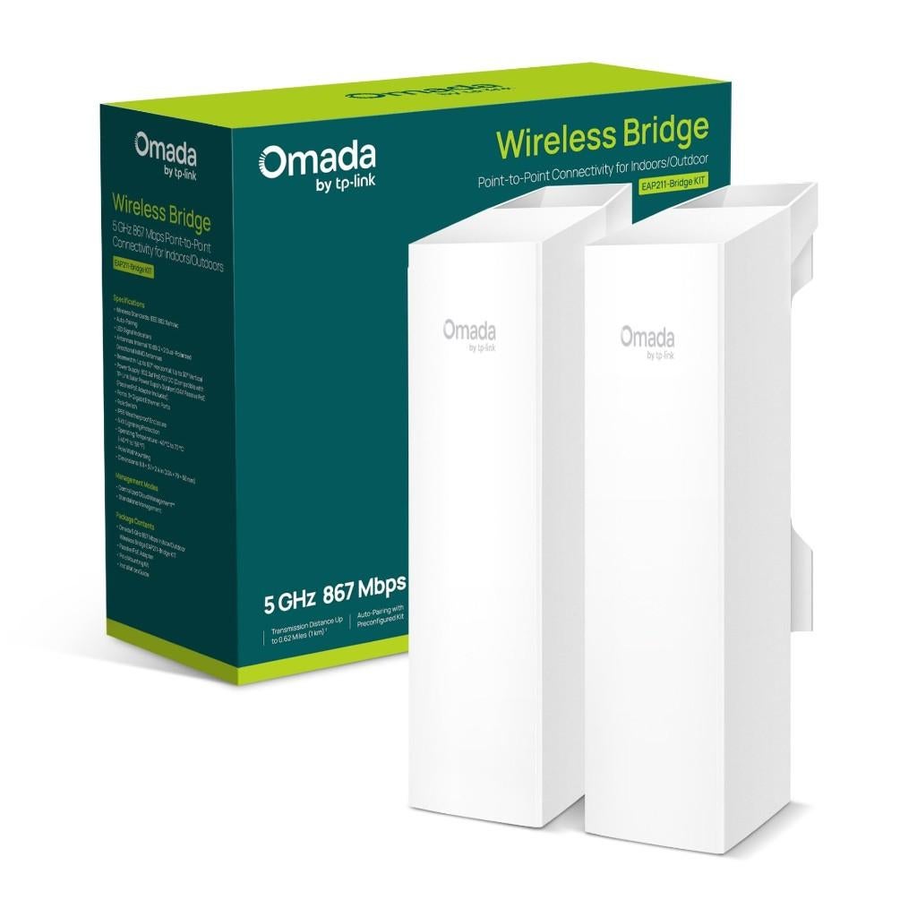 TP-Link EAP211-Bridge Kit (Nieuw in doos), Computers en Software, Accesspoints, Ophalen of Verzenden, Nieuw, TP-Link