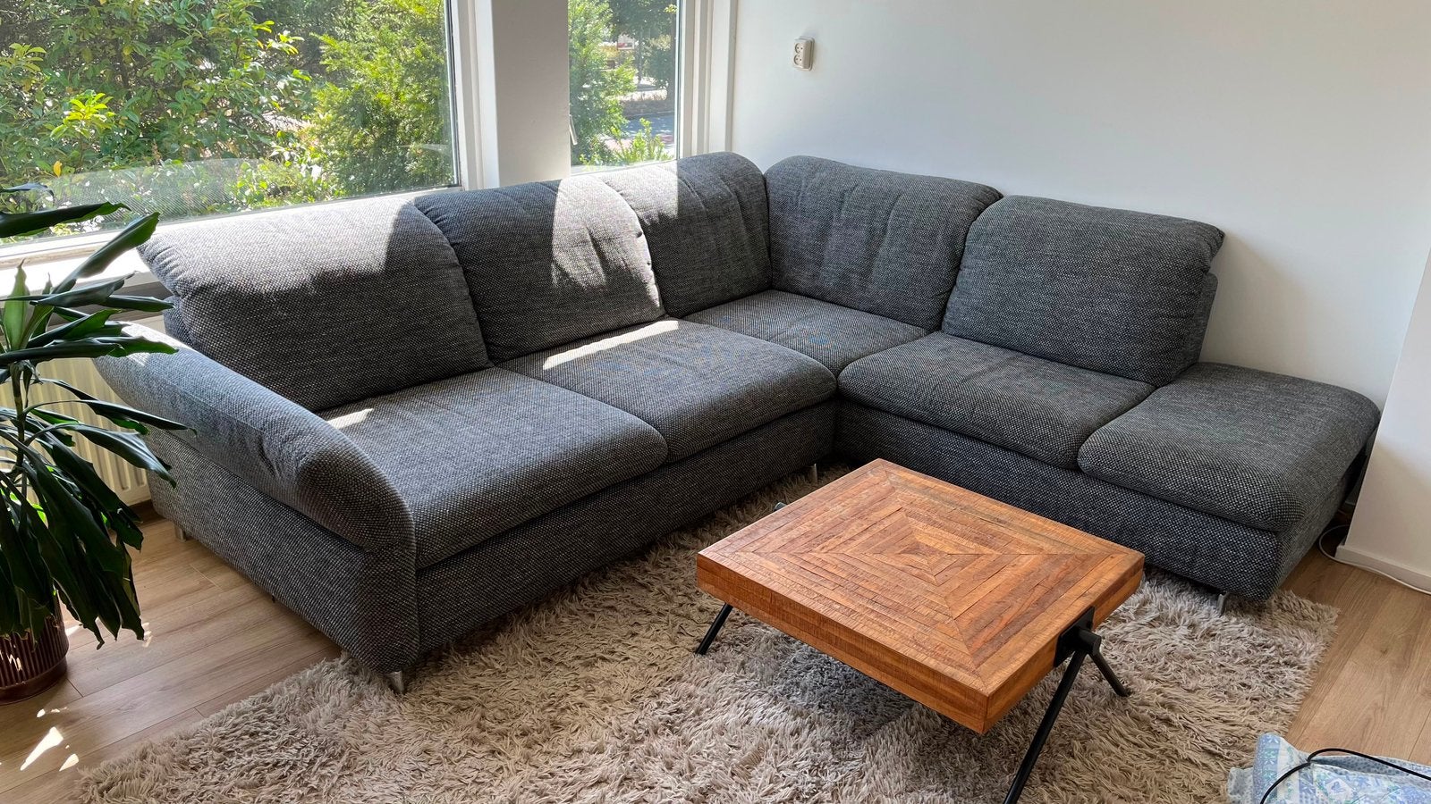 Gratis, Luxe Hoekbank (je hebt wel een verhuisliftje nodig!), Huis en Inrichting, Banken | Bankstellen, Ophalen, 250 tot 300 cm