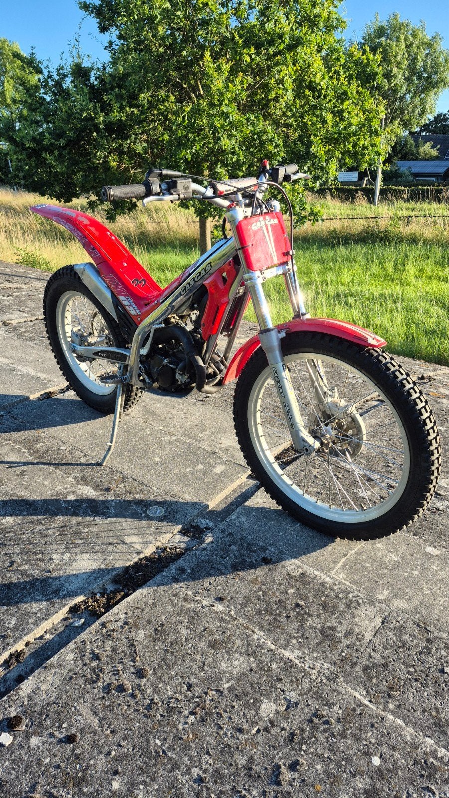 gasgas txt rookie 03 70cc trial, Ophalen, Gebruikt