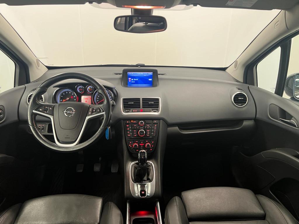 Opel Meriva 1.4 TURBO 120PK / COSMO UITV / LEDER / STOELVERW, Auto's, Opel, Voorwielaandrijving, Gebruikt, 4 cilinders, Automatische klimaatregeling