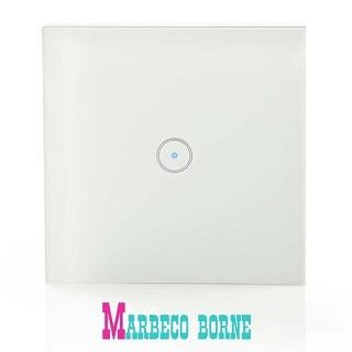 SmartLife Wi-Fi smart lichtschakelaar, Single, Enkele switch, Nedis SmartLife, Minder dan 30 watt, Overige typen, Nieuw