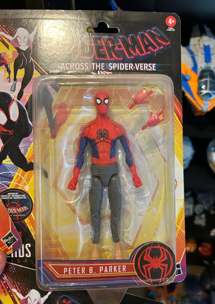 Marvel legends Peter B. Parker figuur, Ophalen of Verzenden, Zo goed als nieuw
