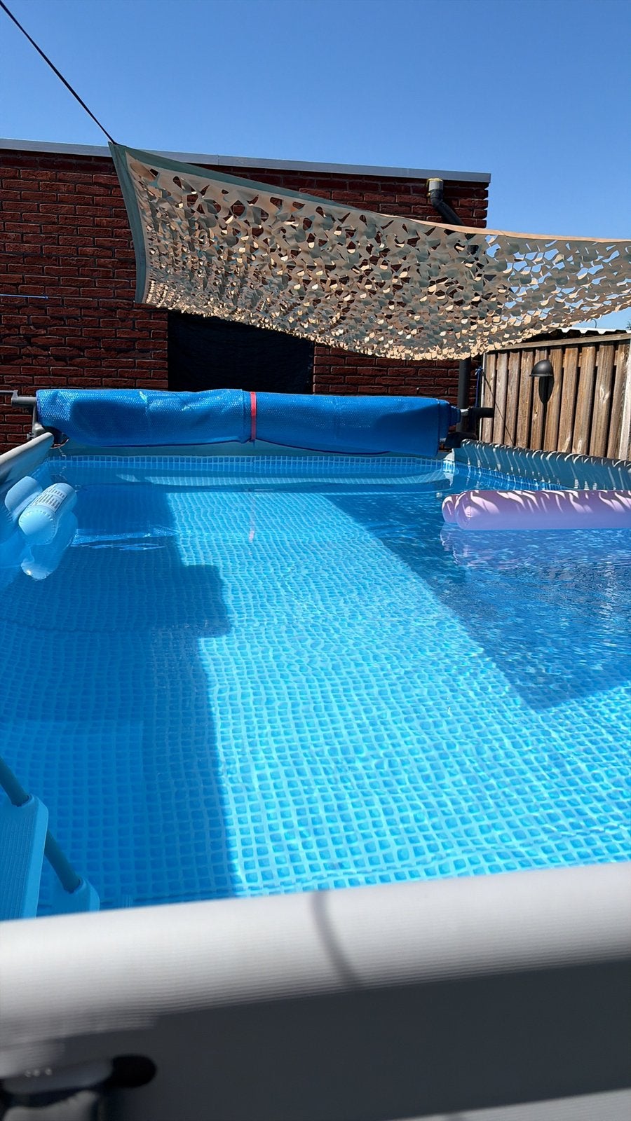 Zo goed als nieuwe liner van intex xtra, Rond, 300 cm of meer, Zo goed als nieuw, Ophalen
