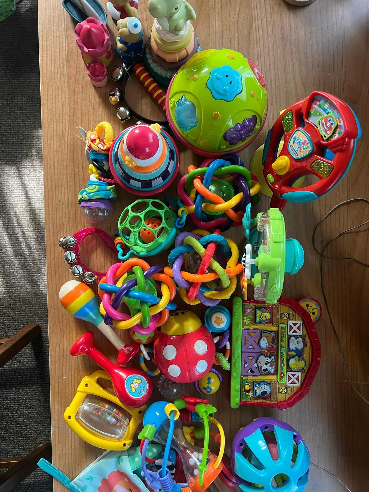 Grote collectie baby- en peuterspeelgoed, Ophalen, Gebruikt, Overige typen, Met licht