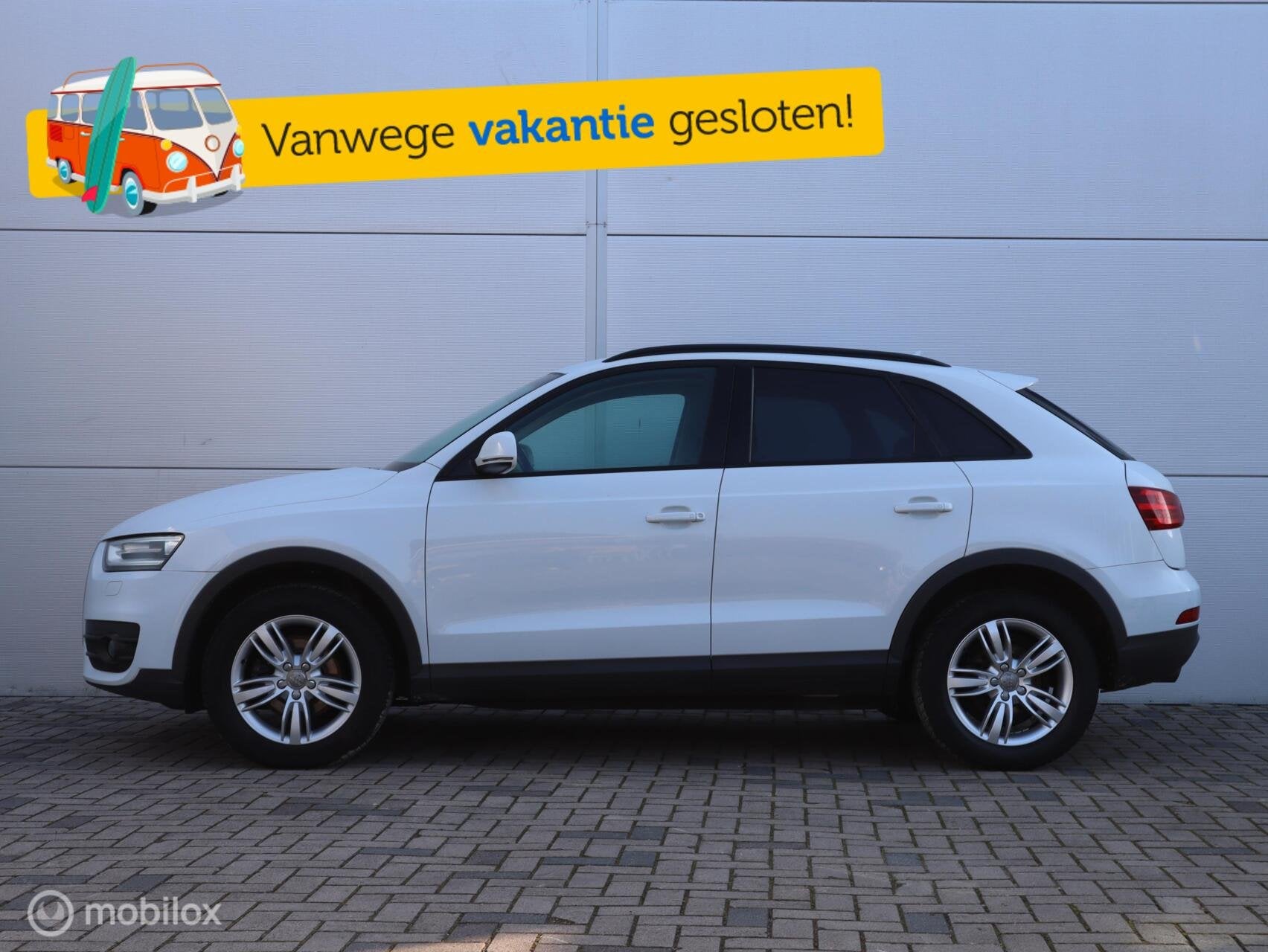 Audi Q3 2.0 TFSI quattro Clima Cruise Xenon PDC LED Navi, Auto's, Euro 5, 4 cilinders, 1984 cc, Wit