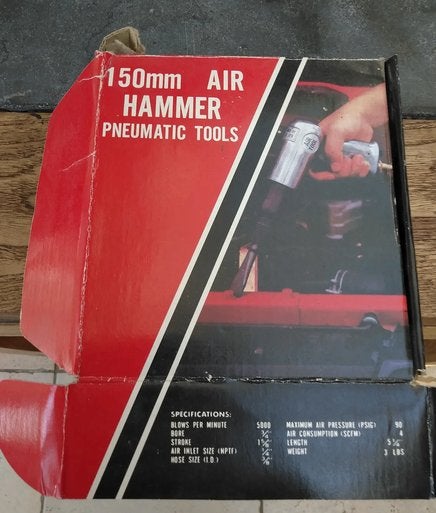 pneumatisch gereedschap, Ophalen
