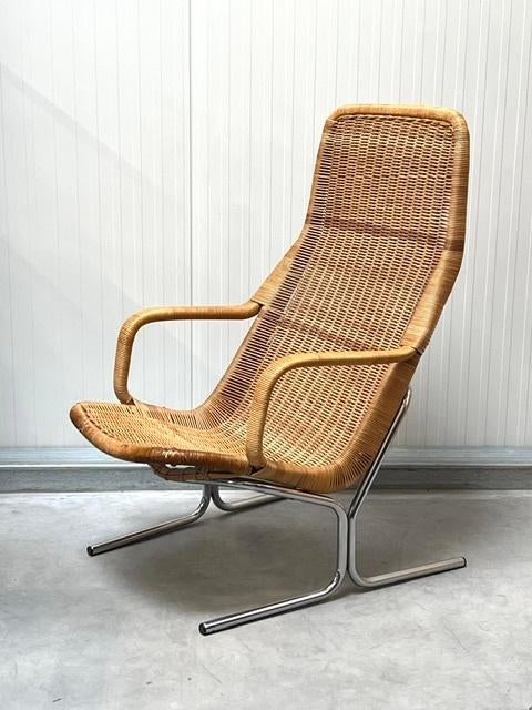 Dirk van Sliedregt fauteuil 514c Gebroeders Jonkers vintage, Ophalen, Gebruikt, ., Vintage
