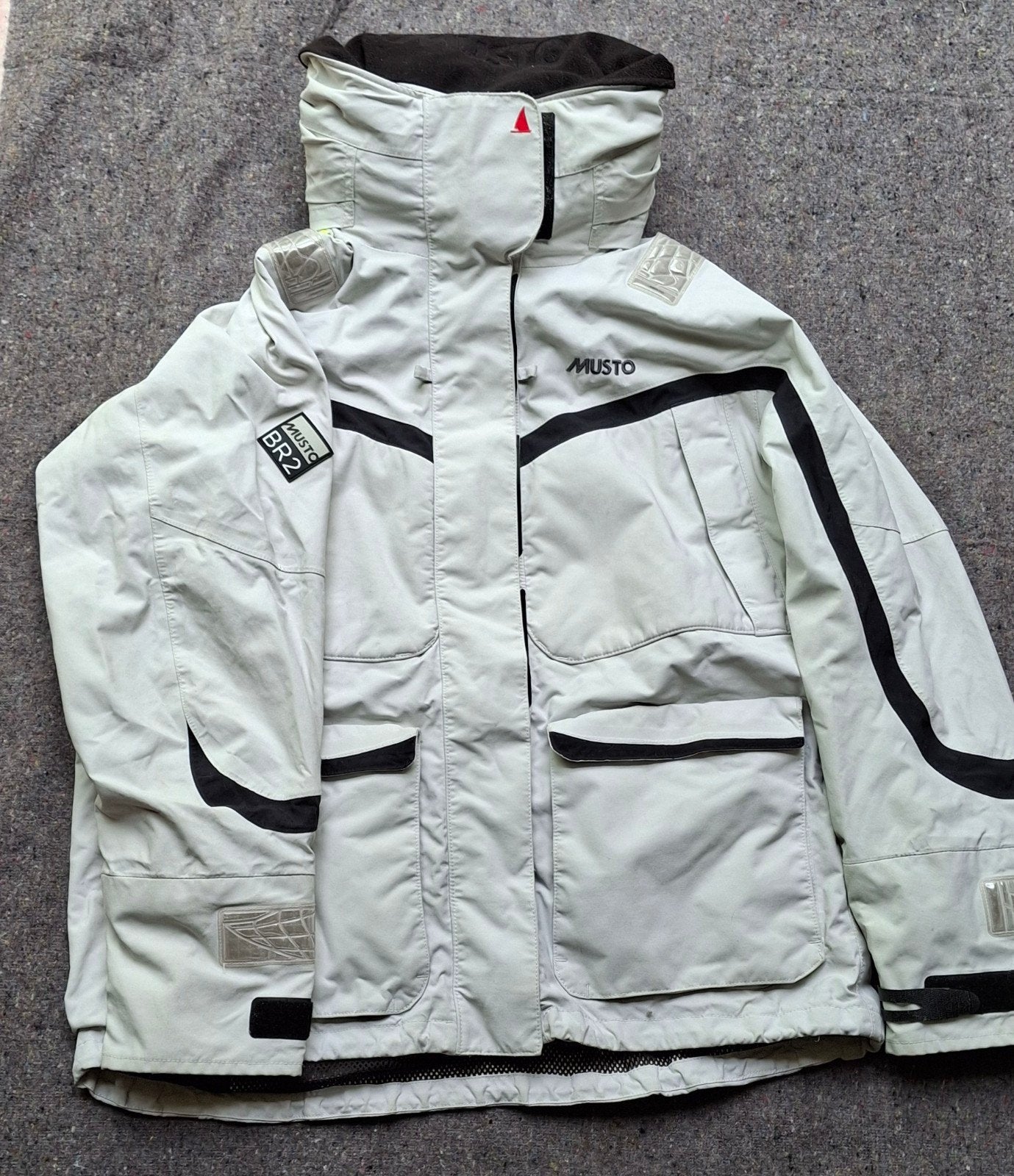 Musto BR2 zeiljack dames mt 32, Musto, Ophalen of Verzenden, Zo goed als nieuw, Dame