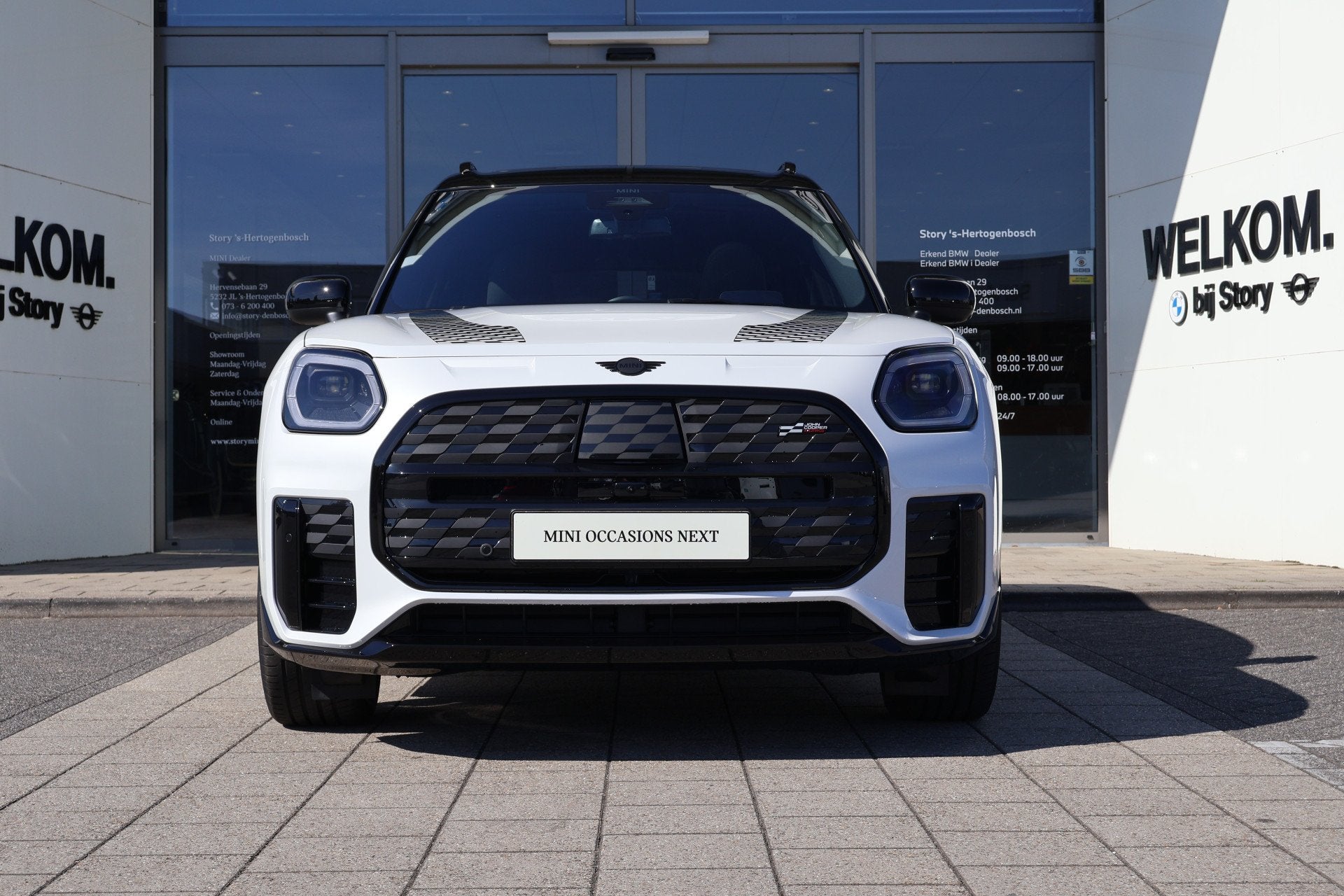 MINI Countryman SE ALL4 Automaat / John Cooper Works / Pakke, Auto's, Dealer onderhouden, Zwart, Countryman, Met garantie (alle)