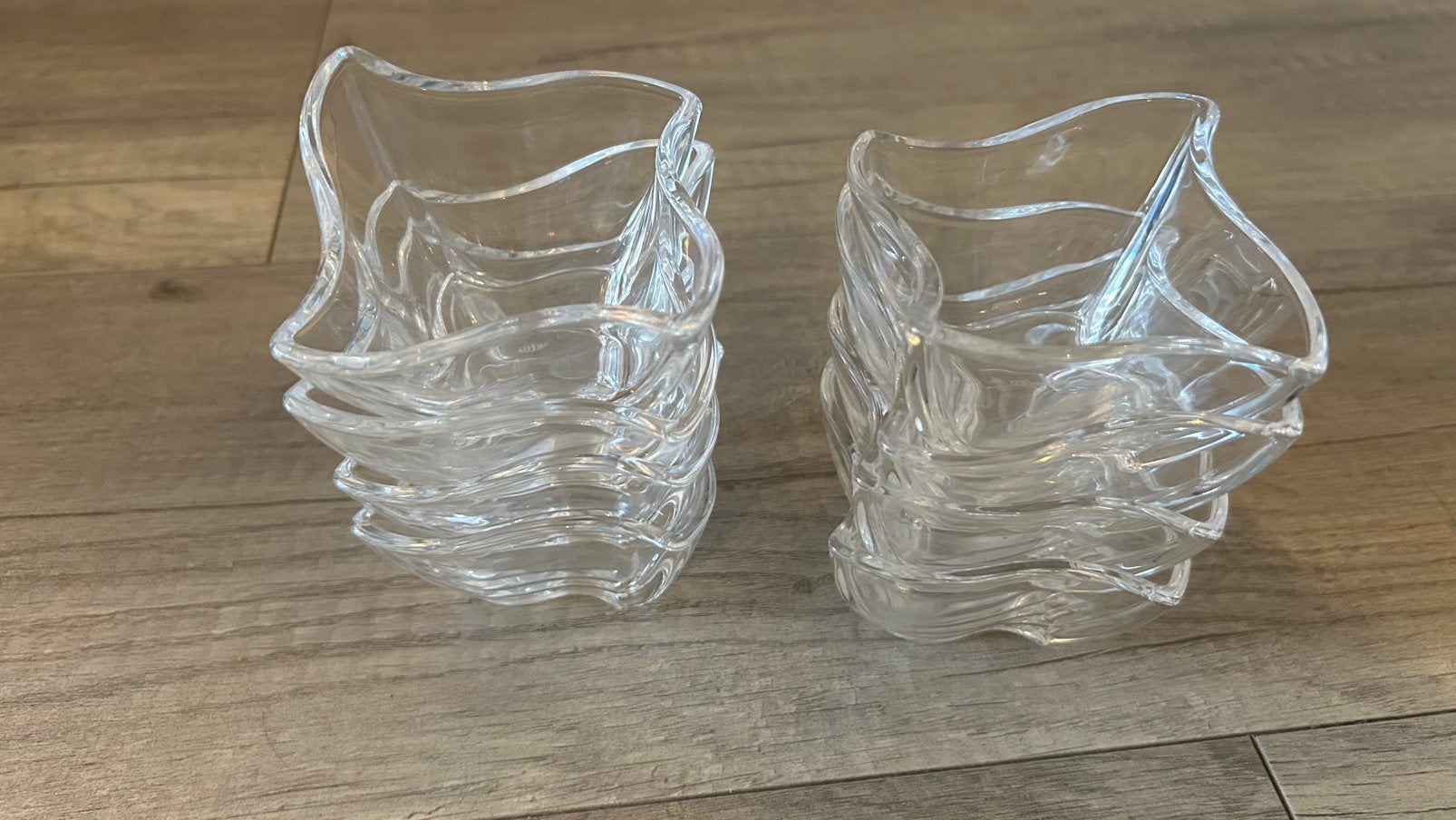Villeroy & Boch NewWave glazen schaaltjes – 8 stuks, Huis en Inrichting, Keuken | Servies, Ophalen, Villeroy & Boch, Overige stijlen