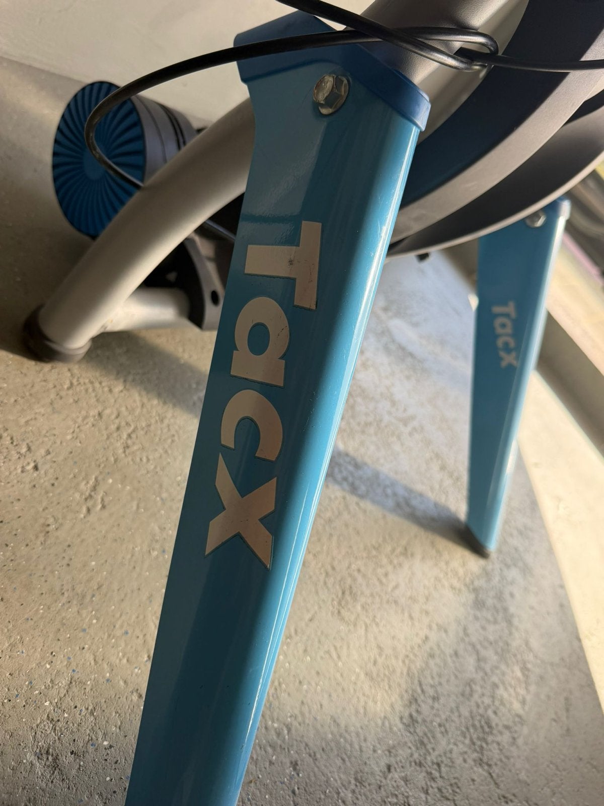 Tacx Booster fietstrainer, Gebruikt, Overige typen, Staal, Ophalen of Verzenden
