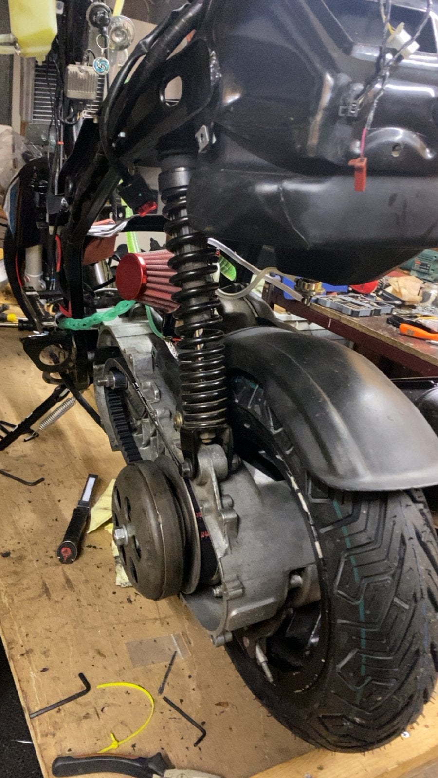 125cc hexagon blok met pap, Ophalen, Tweetakt, Overige modellen, Maximaal 45 km/u