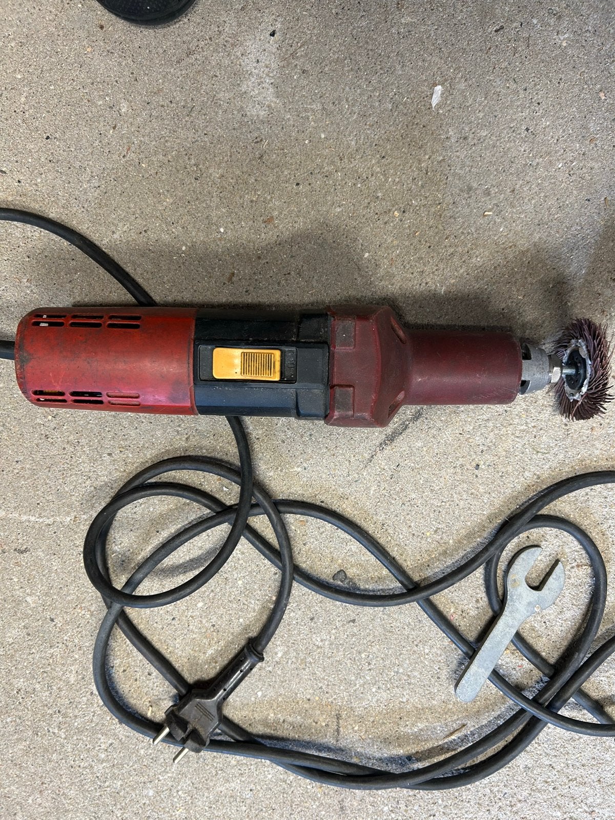 Flex H 1105 VE Rechte Slijper - Krachtig en Betrouwbaar, Ophalen of Verzenden, Gebruikt, 1000 watt of meer, Rechte handslijpmachine