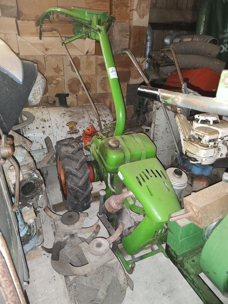 Agria diesel tuin frees, Ophalen, Agria