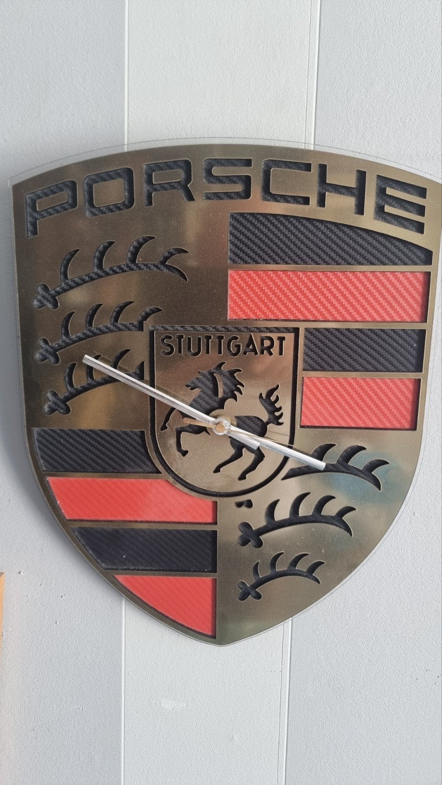 Porsche wandklok, Ophalen of Verzenden
