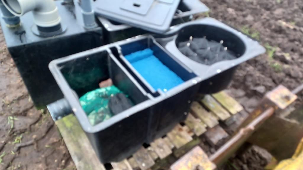 Zeefilter/vijverfilters, Ophalen, Gebruikt, Vijverfilter