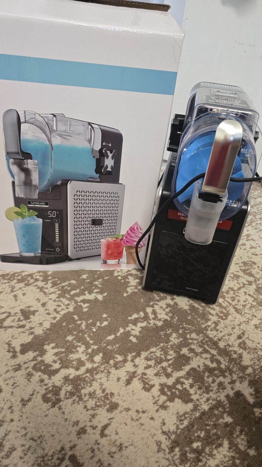 Nieuwe Slush Puppy Machine met 6 Functies - Ideaal, Ophalen of Verzenden