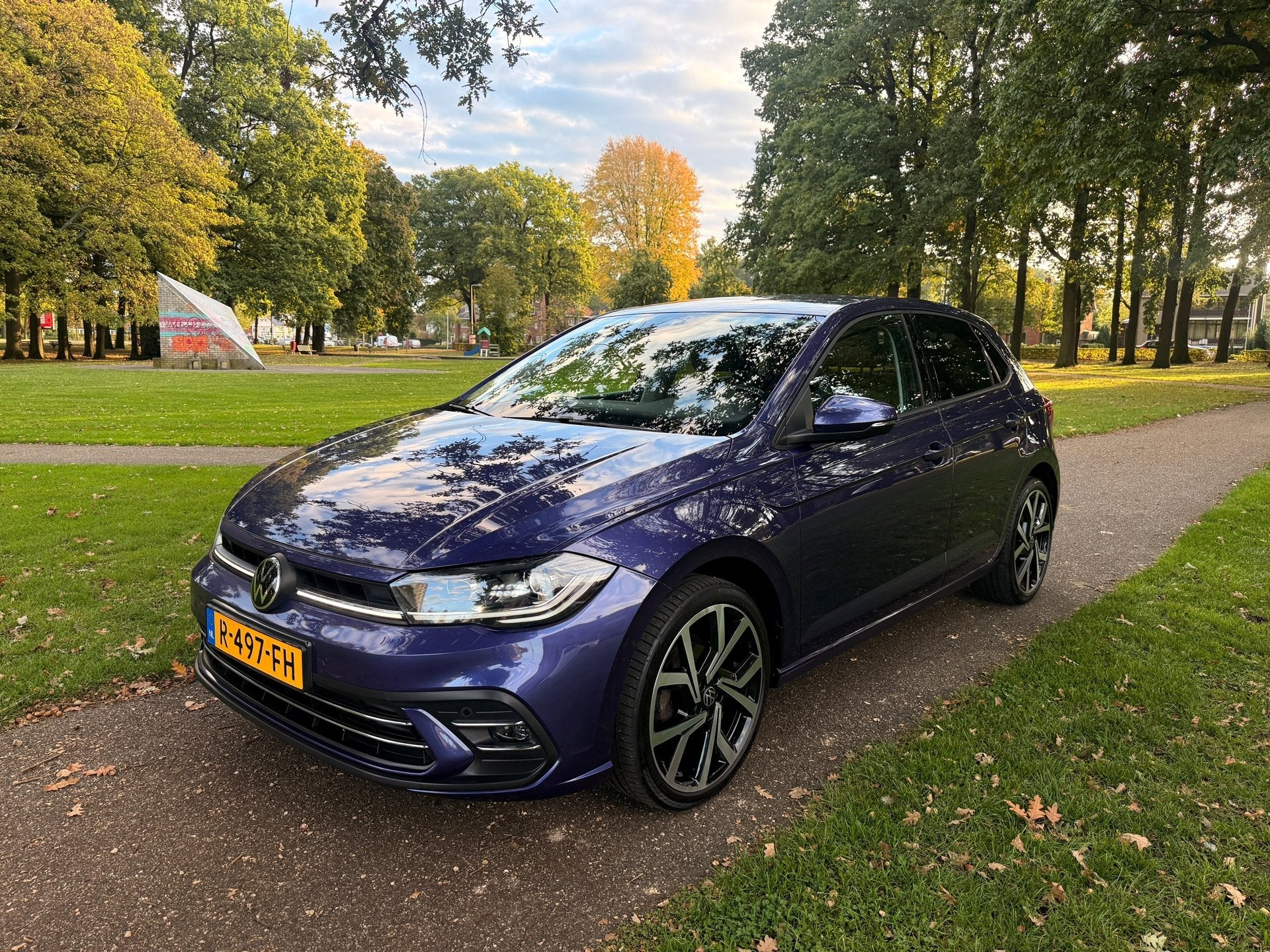 Volkswagen Polo 1.0 TSI Face lift-IQ light-Navi-Digital dash, Voorwielaandrijving, Gebruikt, Euro 6, 1072 kg