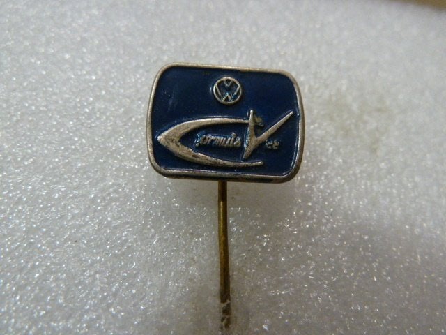 Vintage Volkswagen Formel E Speldje/Pin, Verzamelen, Ophalen of Verzenden, Gebruikt, Merk, Speldje of Pin