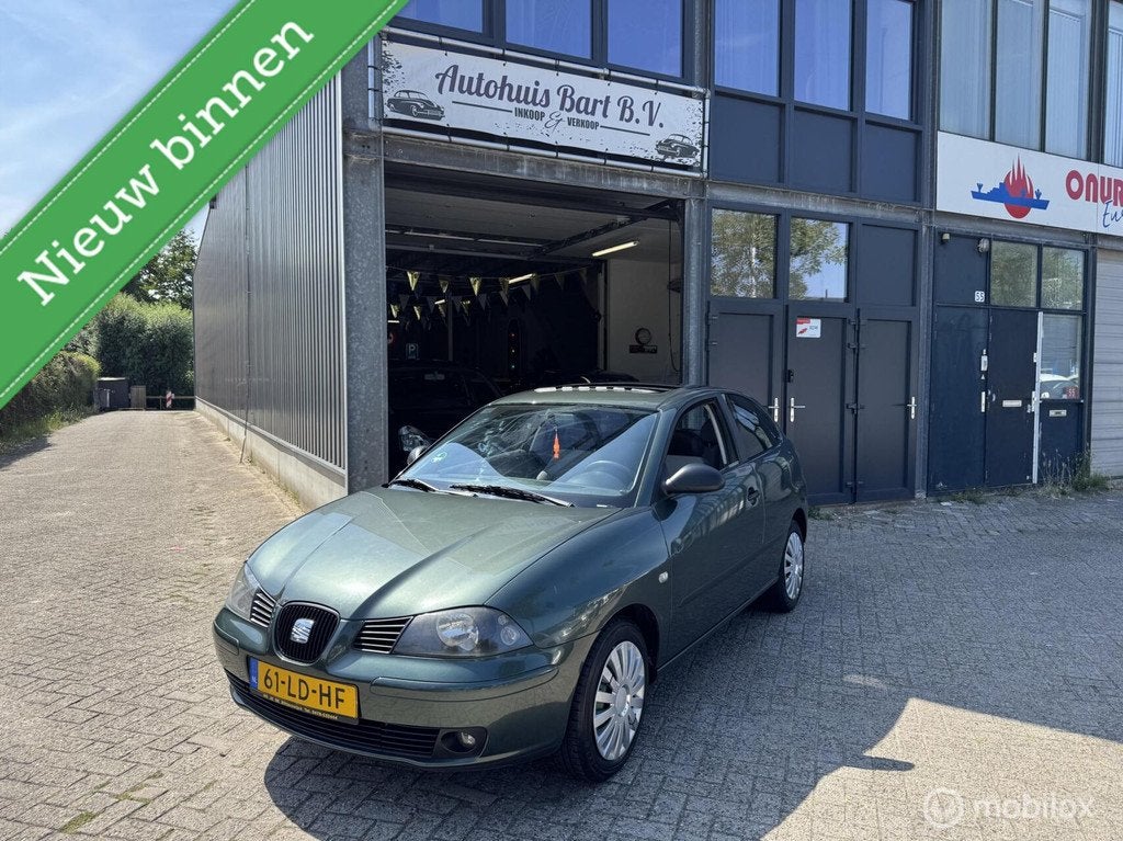 Seat Ibiza 1.4-16V Signo Automaat! APK! NAP Rapport!, Auto's, Seat, Stof, Gebruikt, Ibiza, Bedrijf