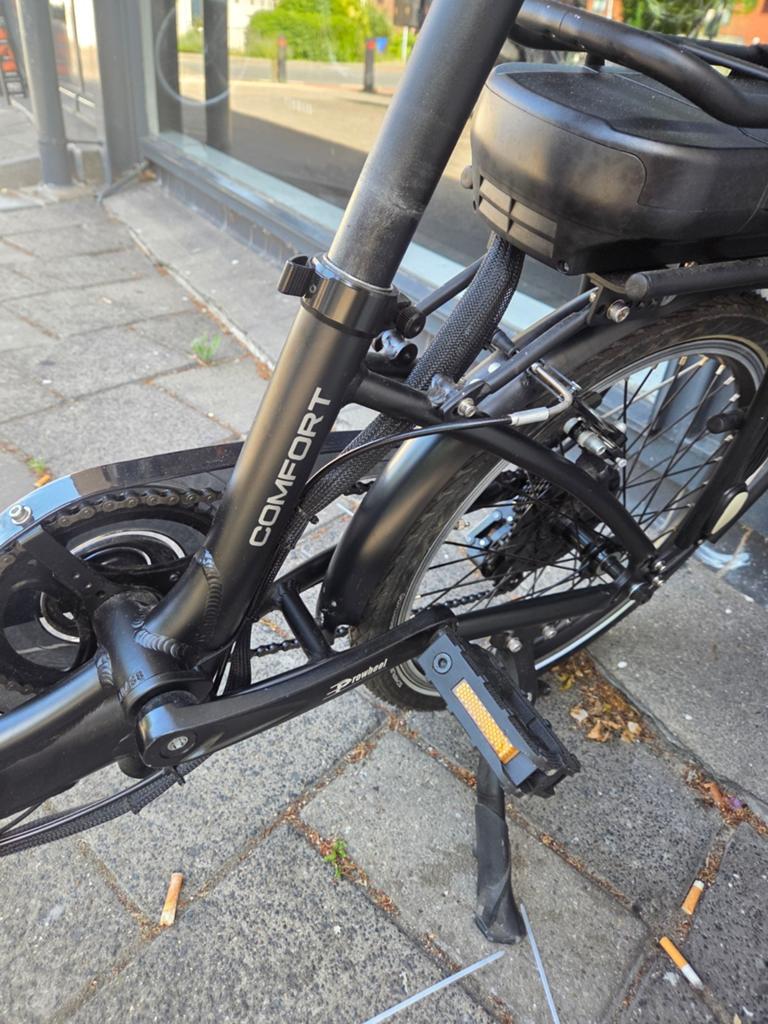 Altec Comfort elektrische vouwfiets - Zo goed als nieuw, Fietsen en Brommers, Elektrische fietsen, Ophalen of Verzenden, Altec