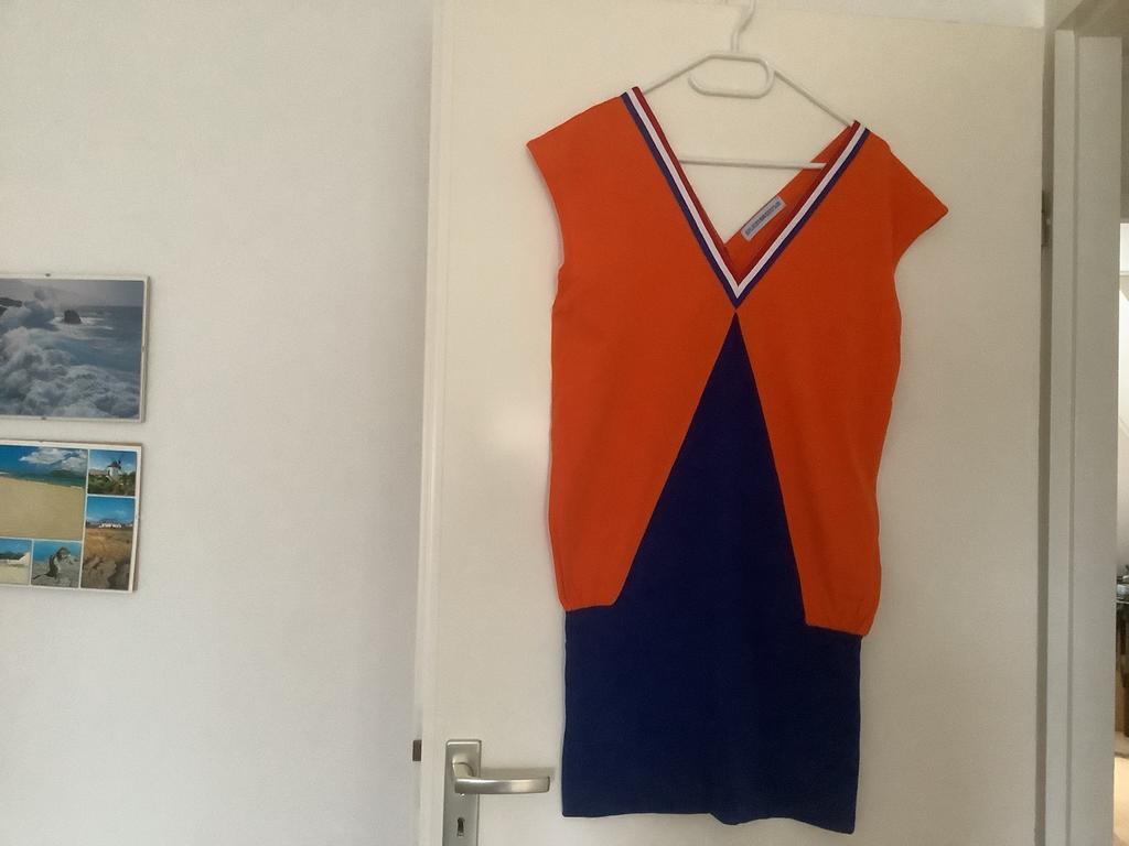 Bavaria jurkje oranje blauw, Maat 38/40 (M), Nieuw, Oranje, Ophalen of Verzenden
