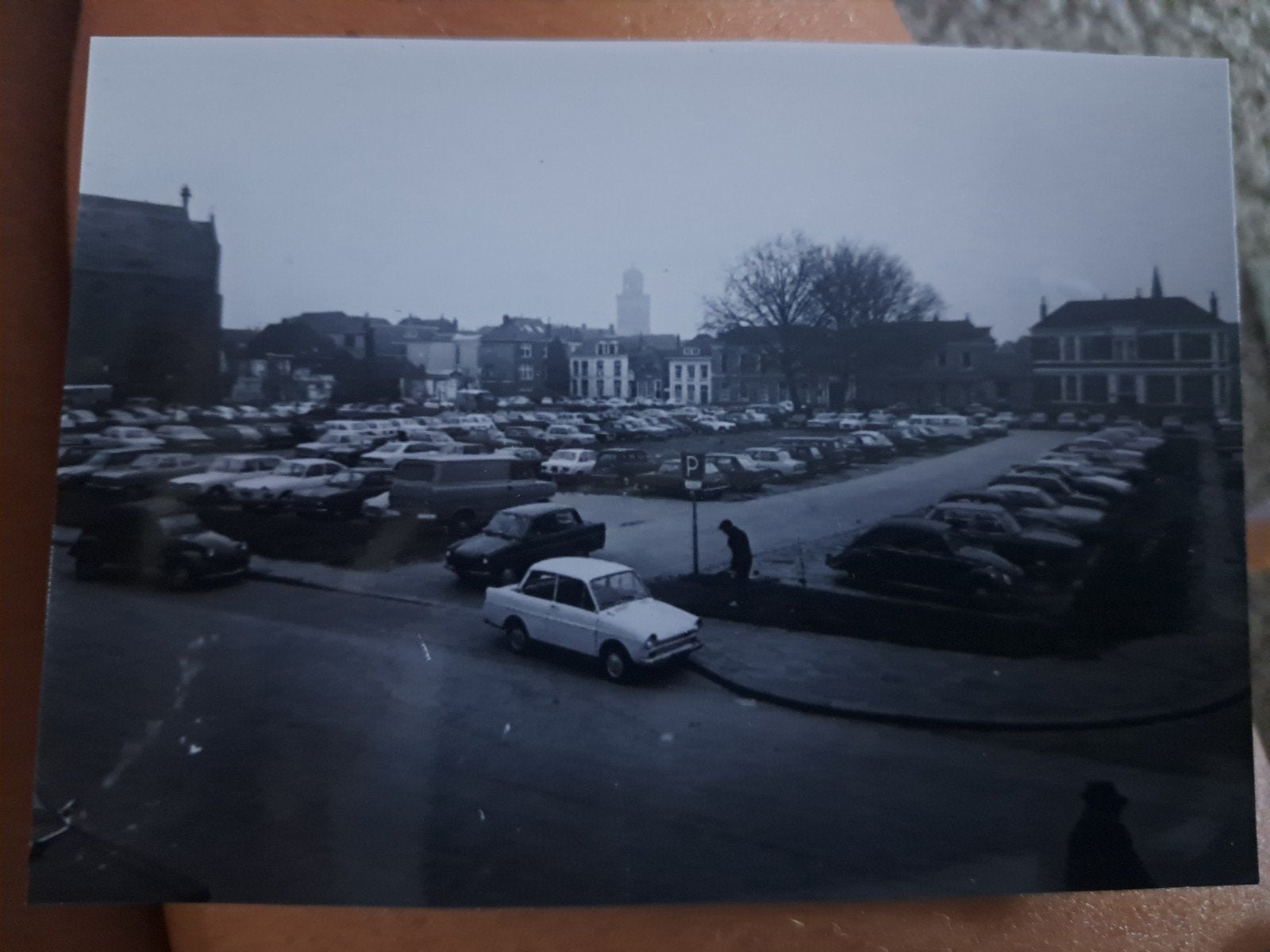 Deventer foto parkeerplaats links broederenkerk, Ophalen of Verzenden, Overijssel