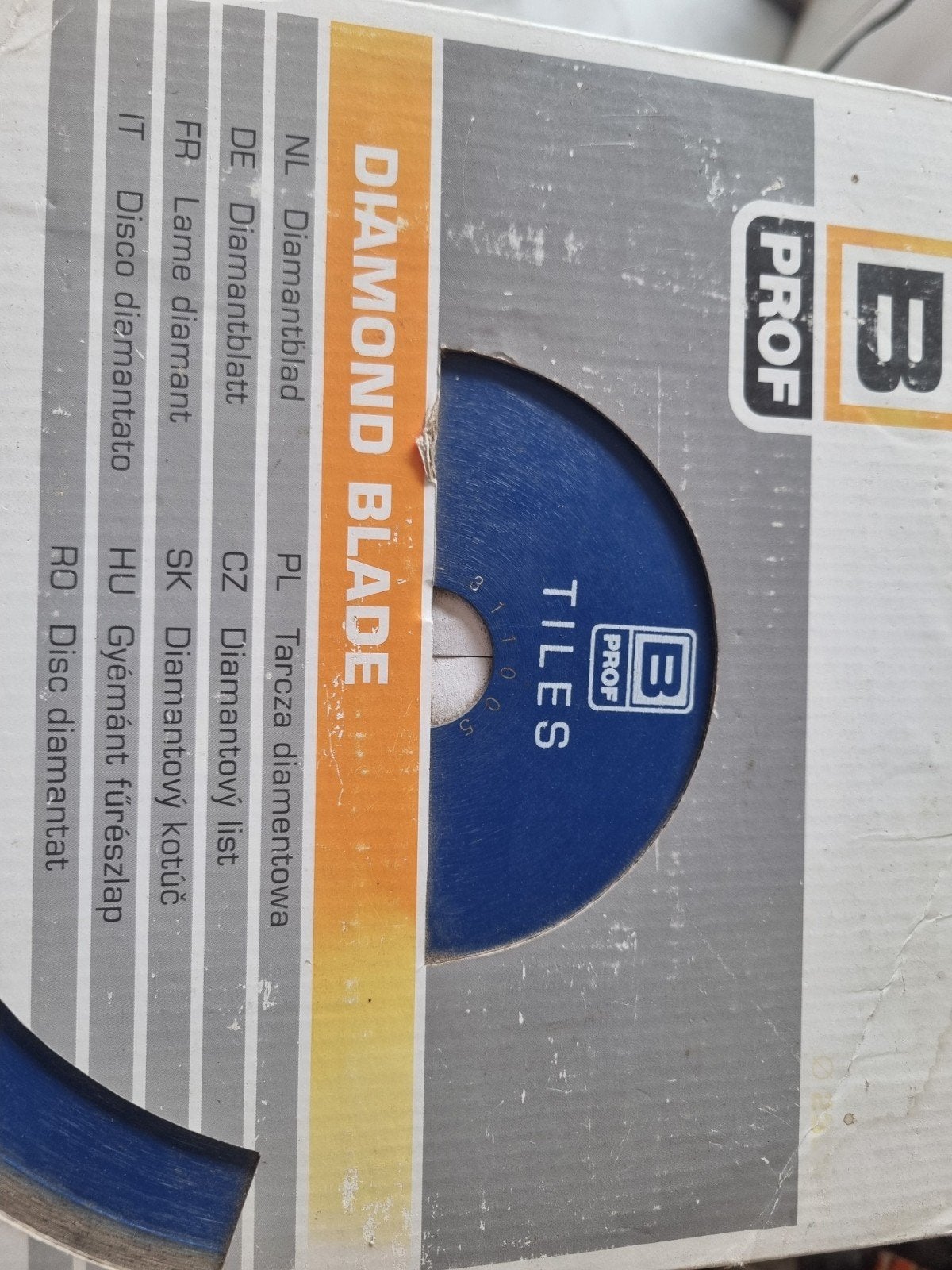 B Prof Diamantblad voor Tegels - Nieuw, 70 mm of meer, Overige typen, Nieuw, Ophalen of Verzenden