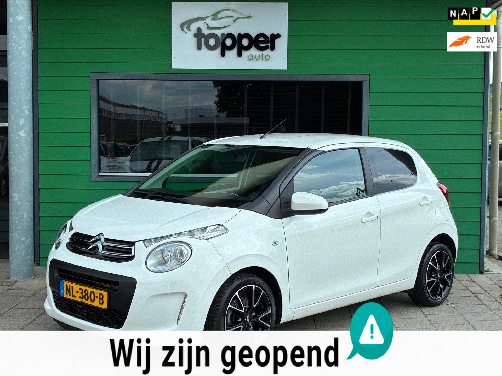 Citroen C1 1.0 e-VTi Selection|Airco|CruiseControl|5-Deurs|N, Auto's, Citroën, Voorwielaandrijving, Gebruikt, Euro 6, 4 stoelen