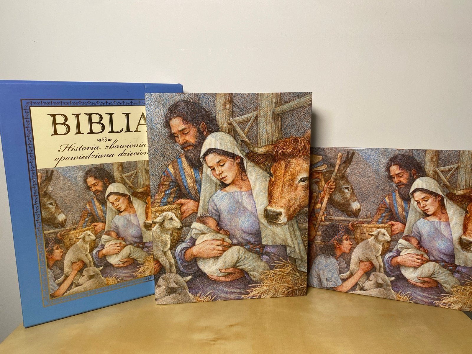 Geïllustreerde Kinderbijbel - Nieuwstaat, Pools, Ophalen of Verzenden, Nieuw, Christendom | Katholiek