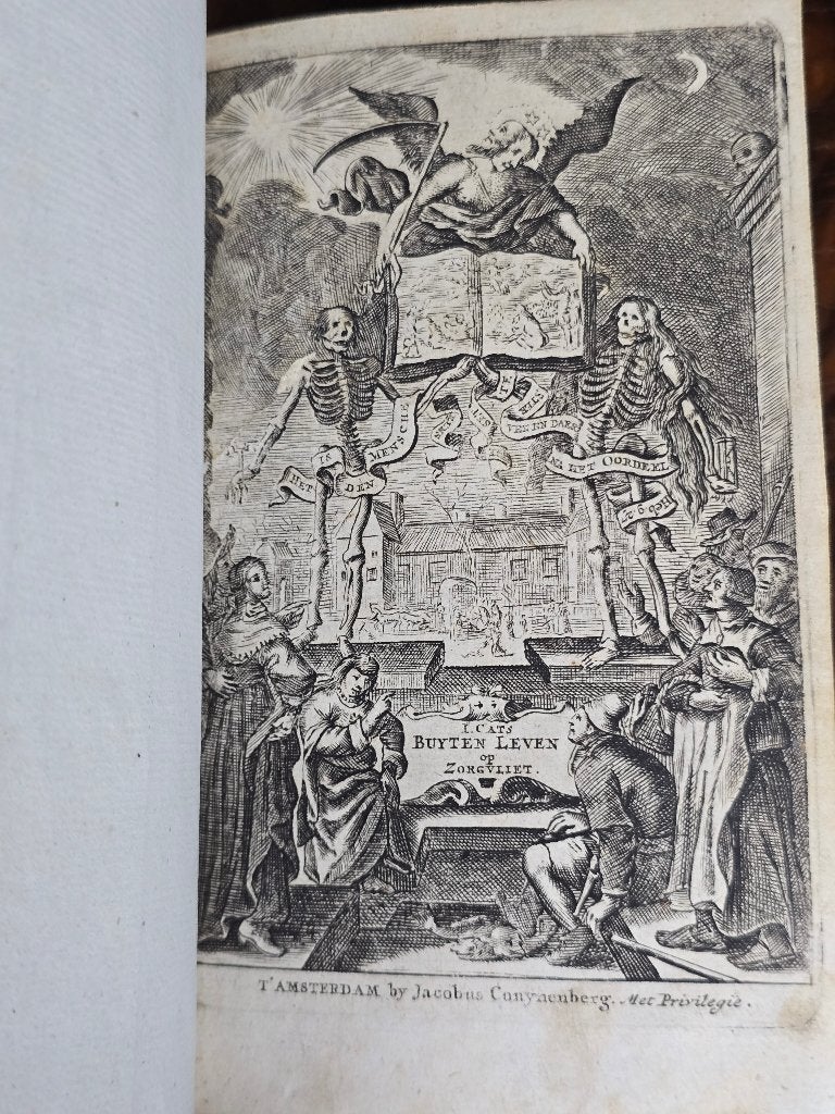 Jacob Cats - Buyten Leven op Zorgvliet (ca 1726), Verzenden, Jacob Cats