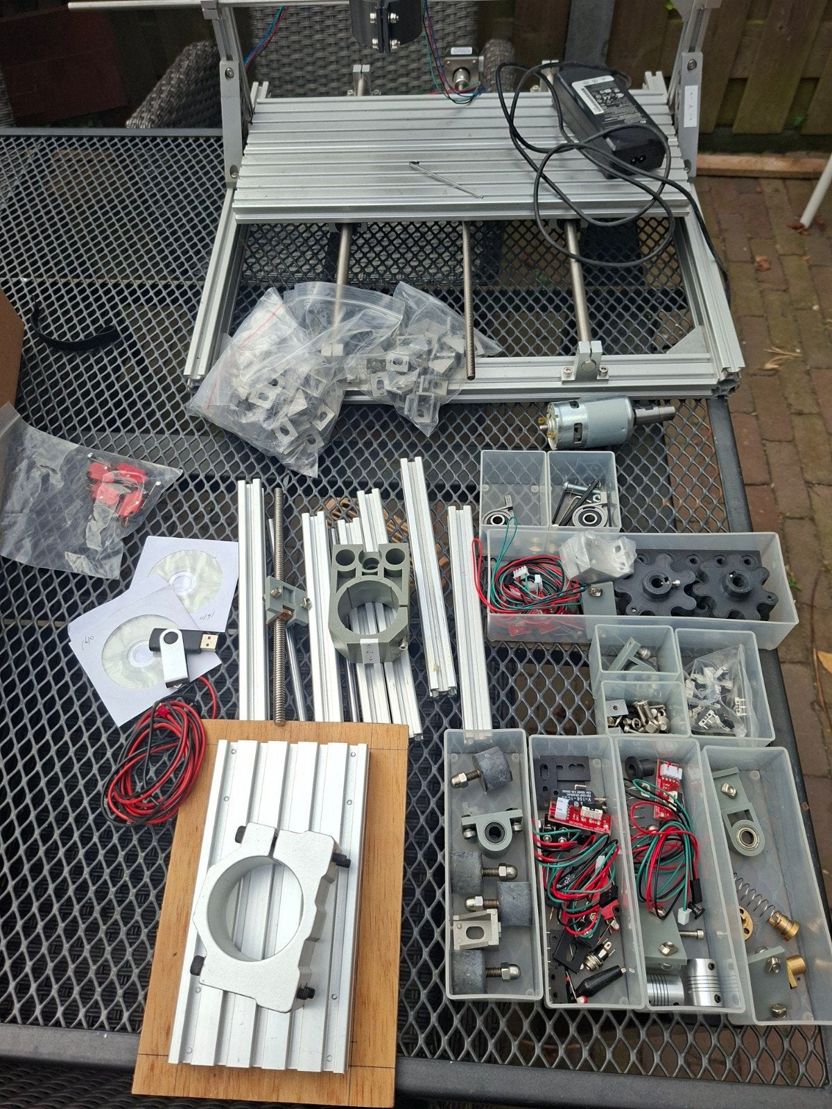 Cnc Project, Ophalen, Groter dan 1:32