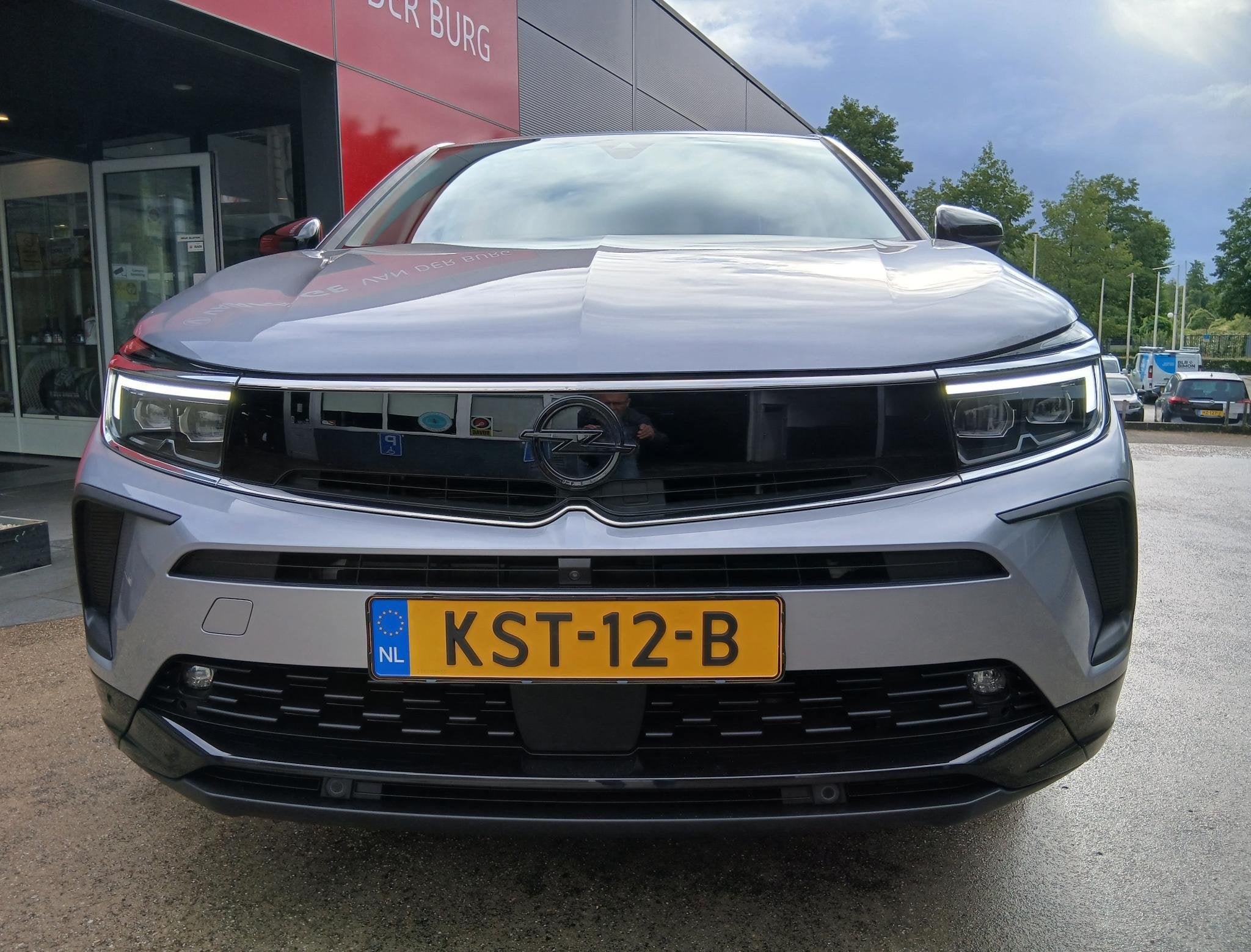 Opel Grandland 1.2 Turbo Hybrid GS, Auto's, Euro 6, 1199 cc, Leder en Stof, Hybride Elektrisch/Benzine