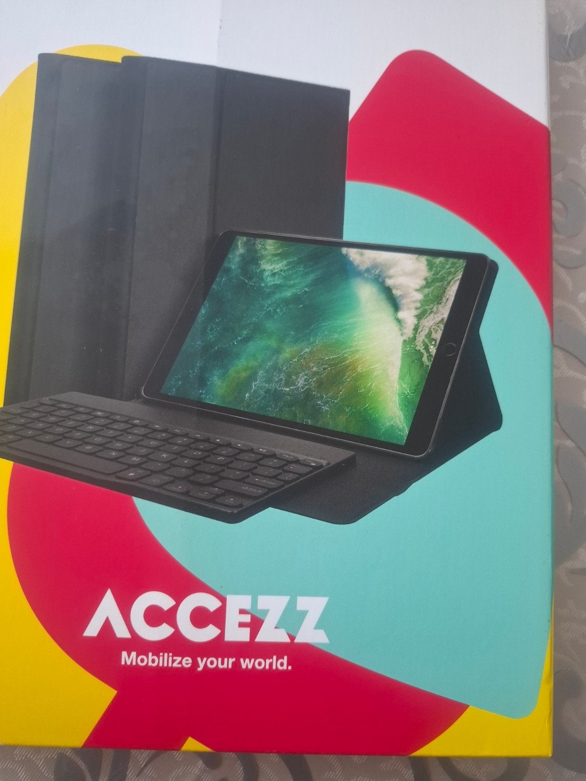 Accezz Keyboard Bookcase voor iPad - Nieuw in doos, Ophalen of Verzenden, Nieuw