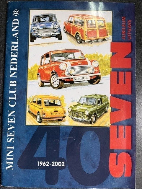 Mini Seven Jubileum uitgave 1962 2002 boek, Verzenden, Zo goed als nieuw, Auto's