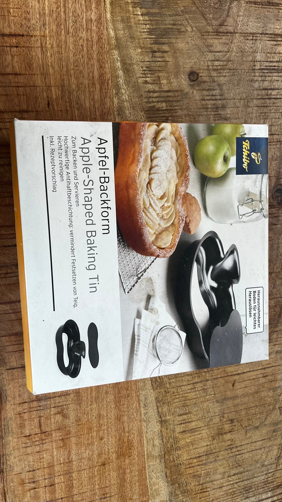 Tchibo Apfel-Backform - Apple-Shaped Baking Tin, Overige typen, Nieuw, Ophalen of Verzenden, Zwart