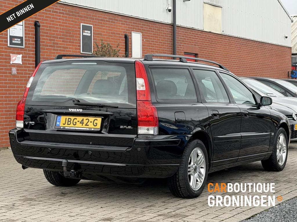 Volvo V70 2.4 Bi-Fuel Edition I | 1e EIGENAAR | YOUNGTIMER, Auto's, Volvo, Voorwielaandrijving, 1518 kg, Zwart, Stoelverwarming