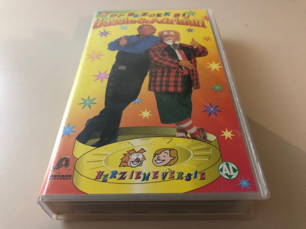 Op Bezoek bij Bassie & Adriaan VHS, Cd's en Dvd's, VHS | Kinderen en Jeugd, Alle leeftijden, Kinderprogramma's en -films, Overige typen
