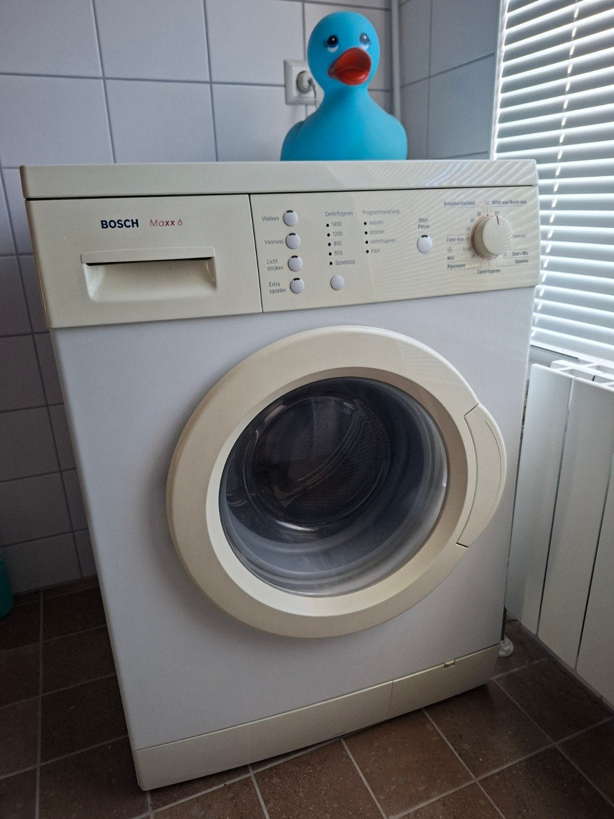 Bosch Maxx 6 Voorlader Wasmachine - Gebruikt, Witgoed en Apparatuur, Ophalen, Gebruikt, Wolwasprogramma, Voorlader