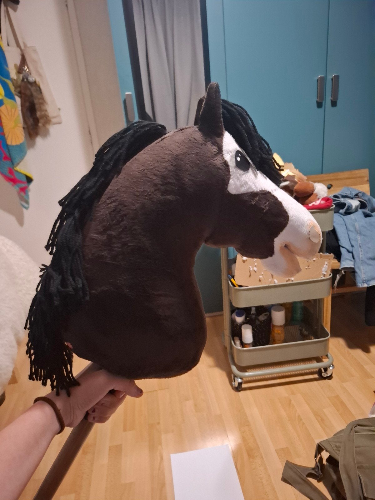 Hobby horse, Ophalen, Gebruikt