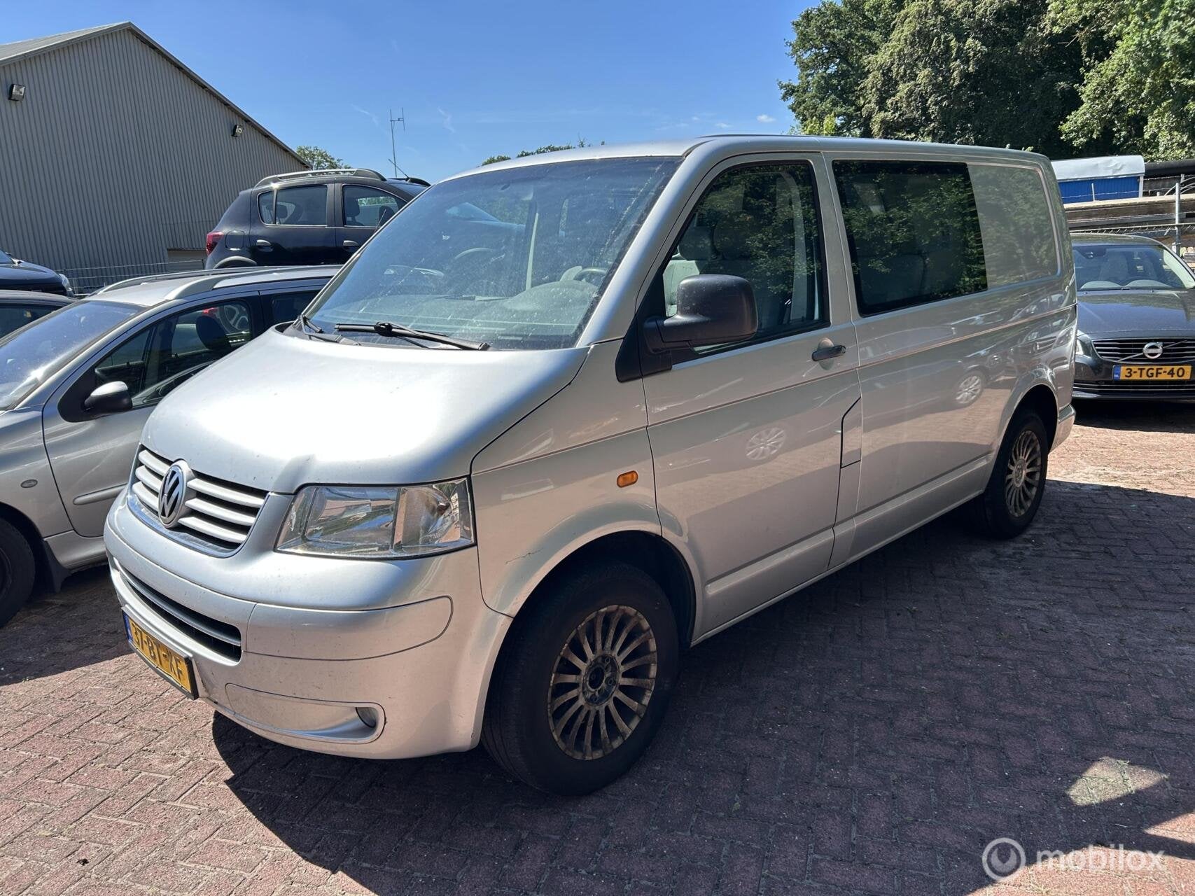 Volkswagen Transporter 2.5 TDI | Airco | Dubbele cabine |, Stof, Gebruikt, Volkswagen, 2500 kg