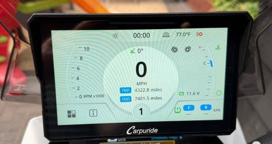 Carpuride W702BS CarPlay scherm met BMW WonderWheel, Ophalen of Verzenden, Zo goed als nieuw