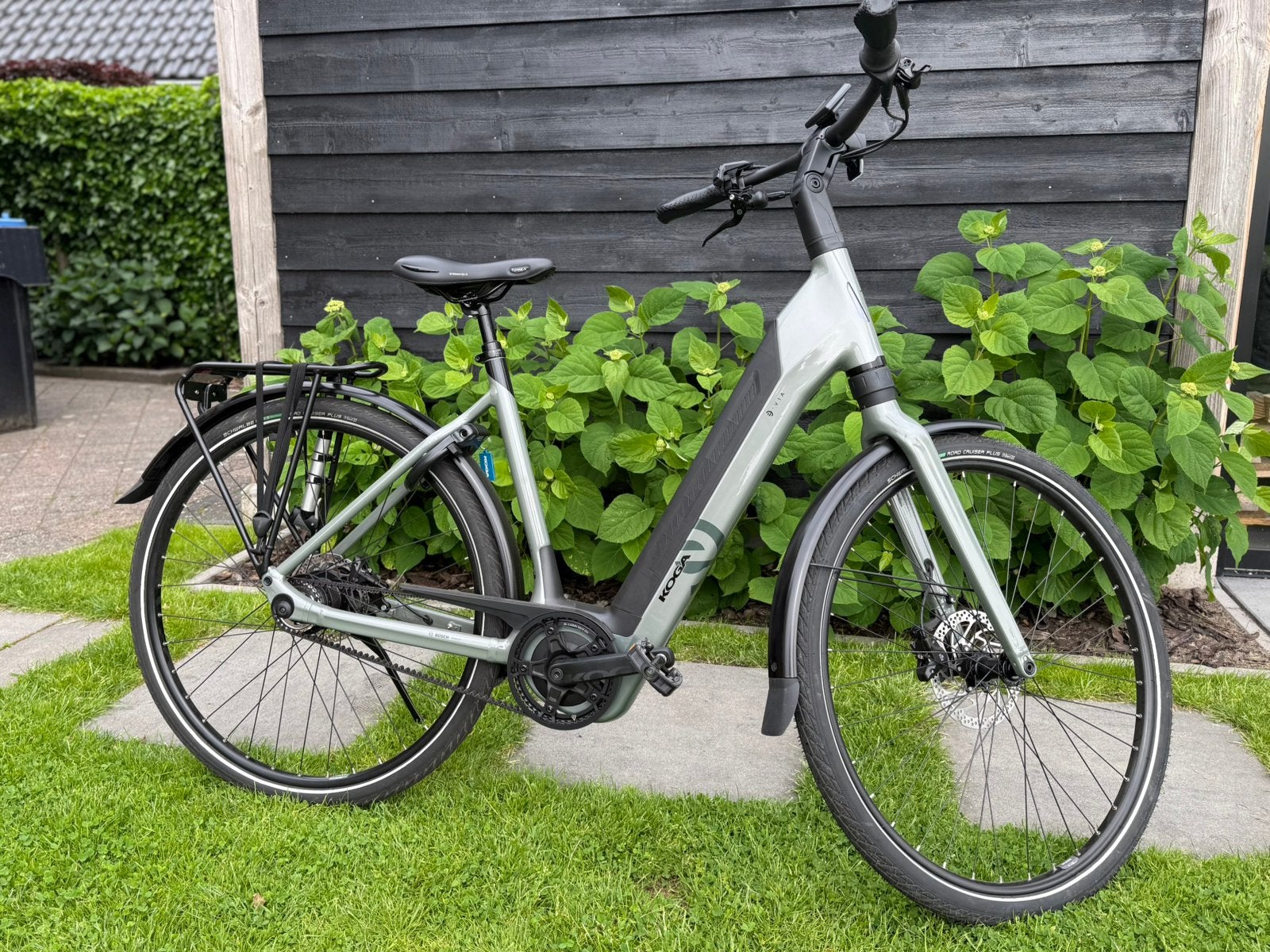 Koga Evia PT saga green gloss e-bike, 51 tot 55 cm, Ophalen, Zo goed als nieuw, Overige merken