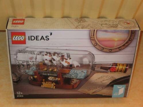 LEGO 21313 Ideas Schip in een Fles nieuw, Lego, Nieuw, Ophalen of Verzenden, Ideas