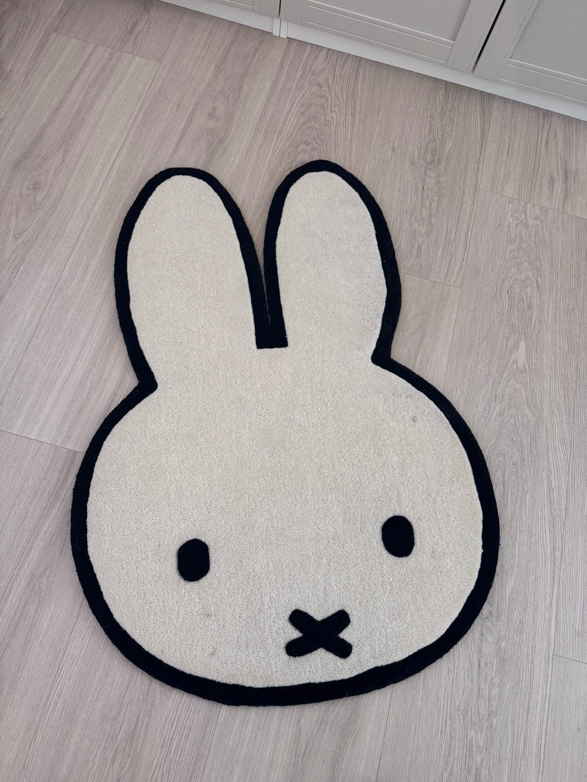 Nijntje vloerkleed babykamer, Ophalen, Wit, 50 tot 100 cm, Zo goed als nieuw