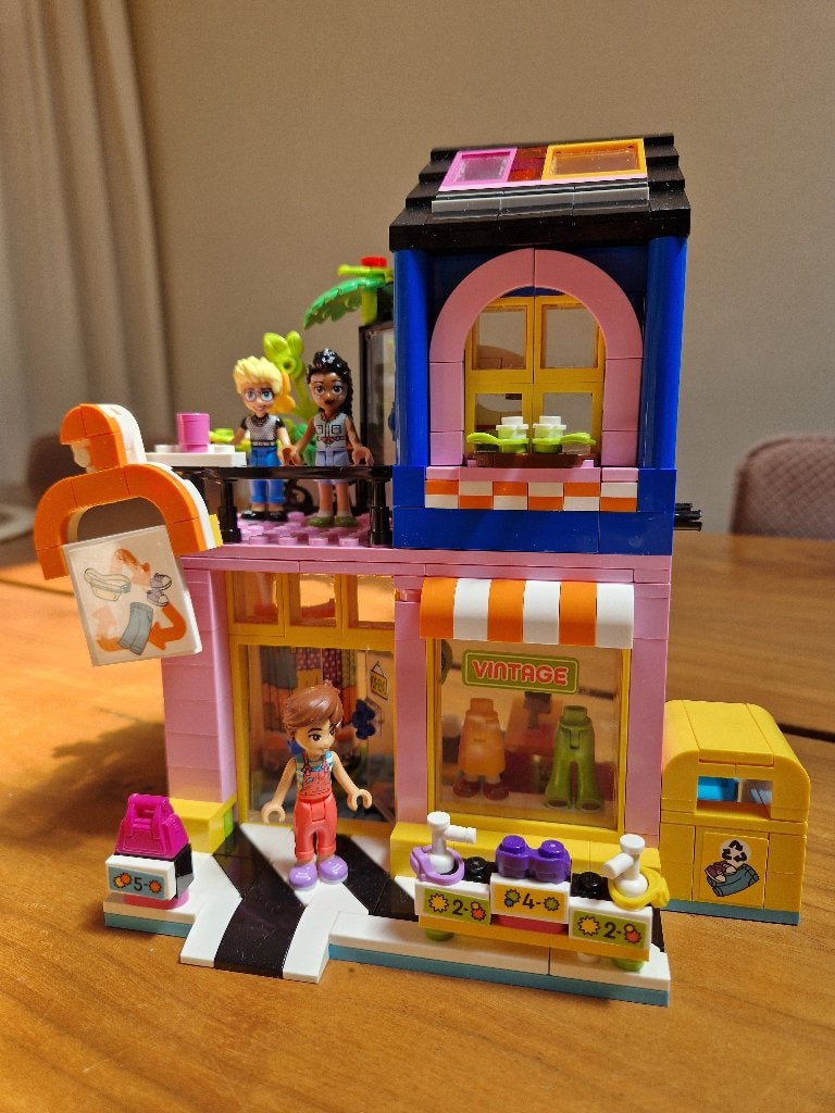 Lego Friends - Vintage kledingwinkel, Ophalen of Verzenden, Zo goed als nieuw, Lego