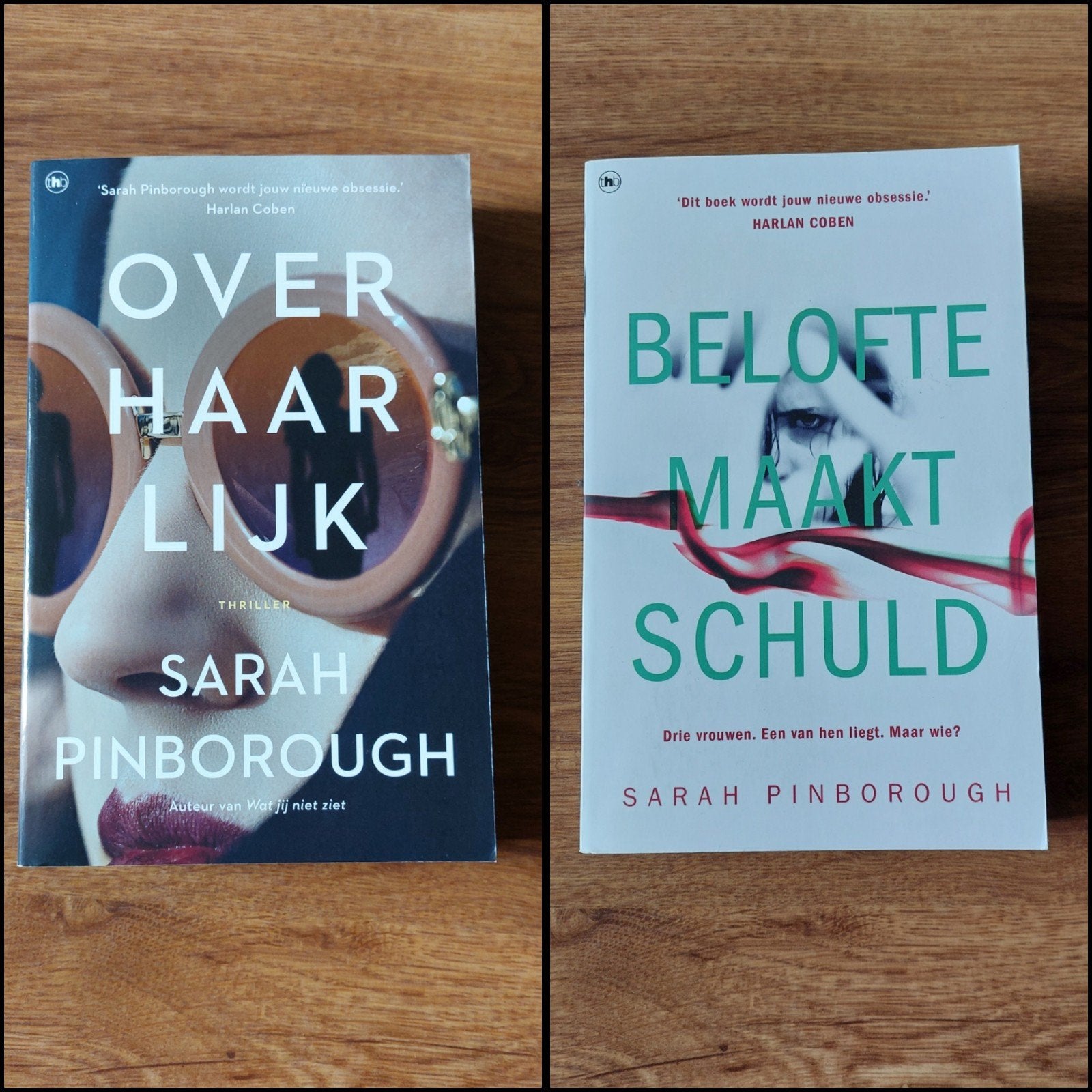 Thrillers • Sarah Pinborough • o.a. Over haar lijk, Ophalen of Verzenden, Zo goed als nieuw, Sarah Pinborough