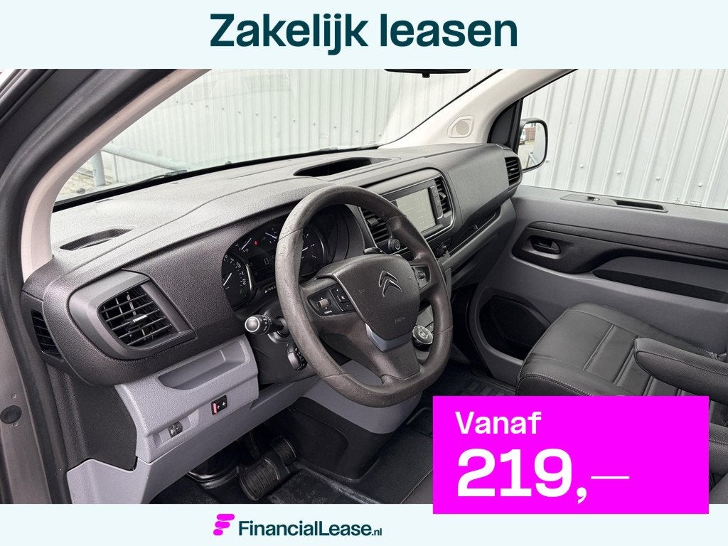 Citroen Jumpy 2.0 BlueHDI 180*AUTO.M*NAVI*CRUISE*CAM*TEL*, Auto's, Bestelauto's, Bedrijf, Lease, Financial lease, ABS, Achteruitrijcamera