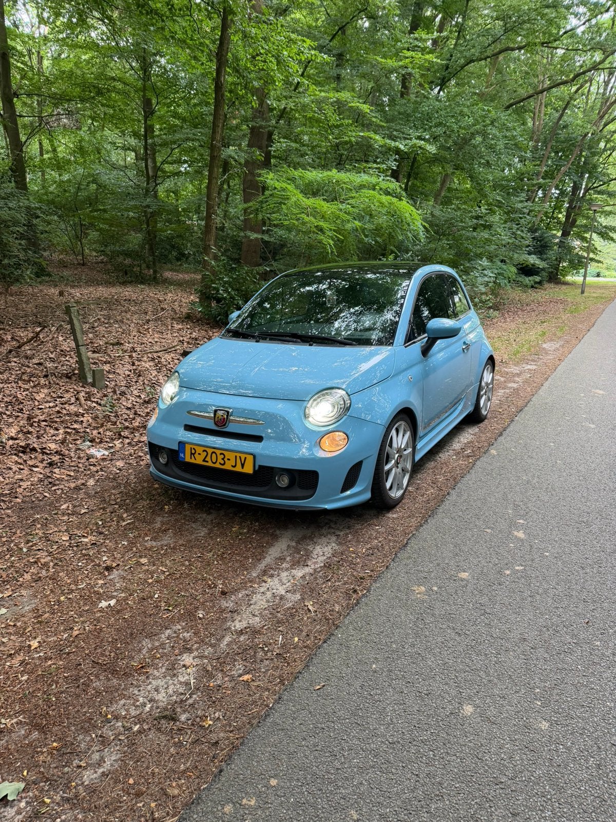 Fiat 500 1.2 Abarth uitgevoerd, Auto's, Voorwielaandrijving, Stof, 4 cilinders, 840 kg