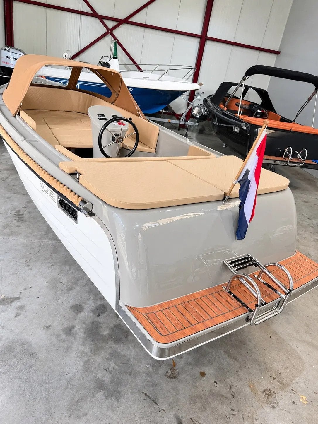 Maassloep 590 Honda 20pk 10 vaar uren € 20.950,- koopje, Watersport en Boten, Overige materialen, Overige brandstoffen, 6 m, 2 m